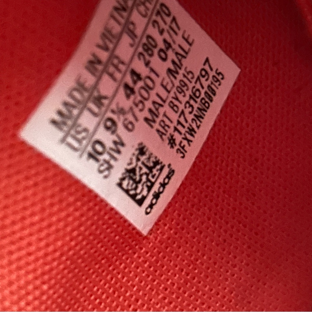 Men’s Orange Adidas NMD Boost Shoes - Picture 10 of 10